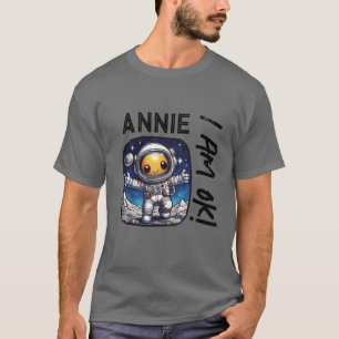 Camiseta ¡Annie, estoy bien!   Canción de letras con astron