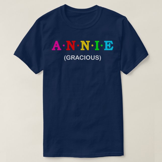 Camiseta Annie Gracious (Diseño del anverso)