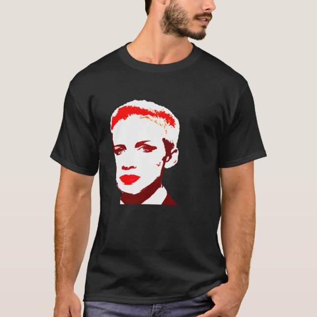 Camiseta Annie Lennox - Clásico Rojo (Anverso)