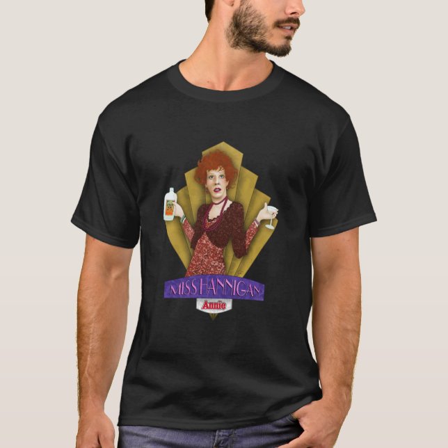 Camiseta ANNIE - Miss Hannigan (Anverso)