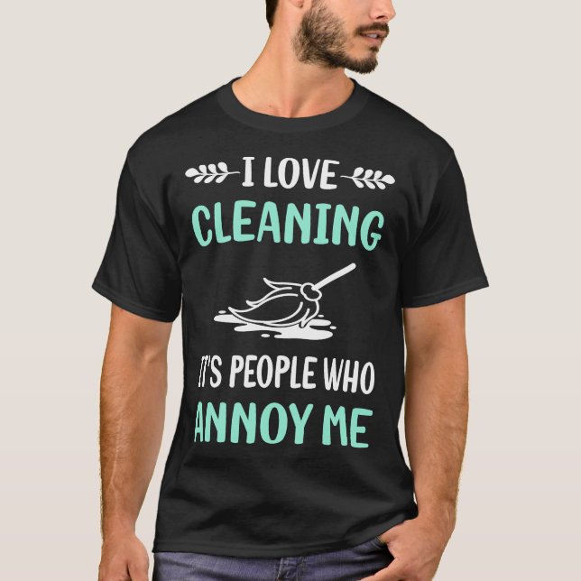 Camiseta Annoy Cleaning (Anverso)