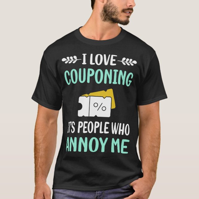 Camiseta Annoy Couponing Cupón cupones Coupons Couponner (Anverso)
