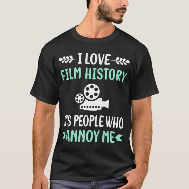 Camiseta Annoy Film History (Anverso)