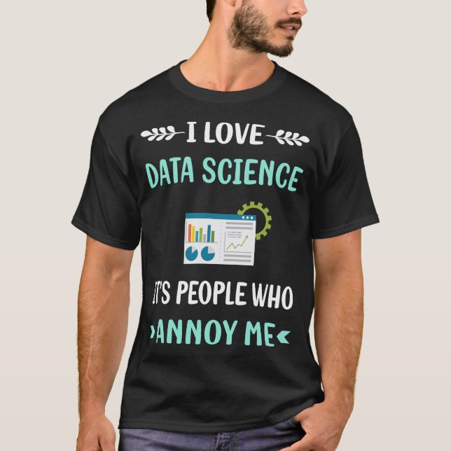 Camiseta Annoy Me Data Science (Anverso)