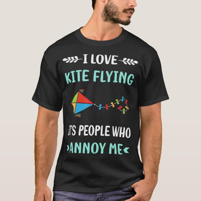 Camiseta Annoy Me Kite Flying (Anverso)