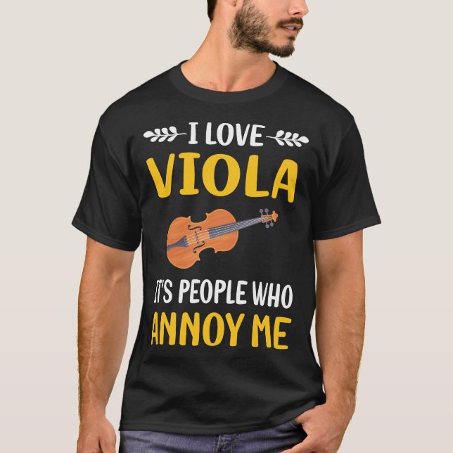 Camiseta Annoy Viola Violista (Anverso)