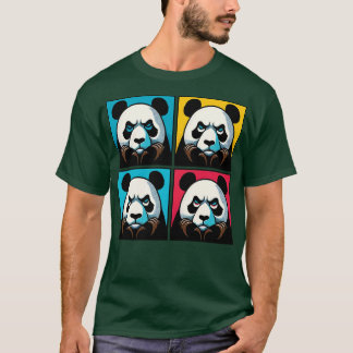 Camiseta Annoyed Panda Funny Panda Art 1
