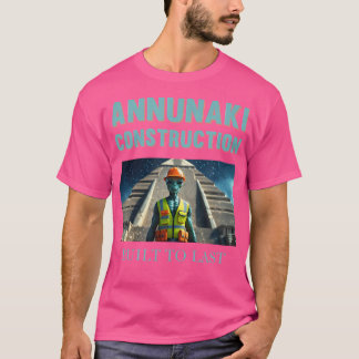 Camiseta Annunaki Construcción graciosa Alien Ufo