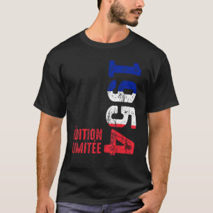 Camiseta Año 1954 Nacimiento francés 1954 Desde 1954 Ret