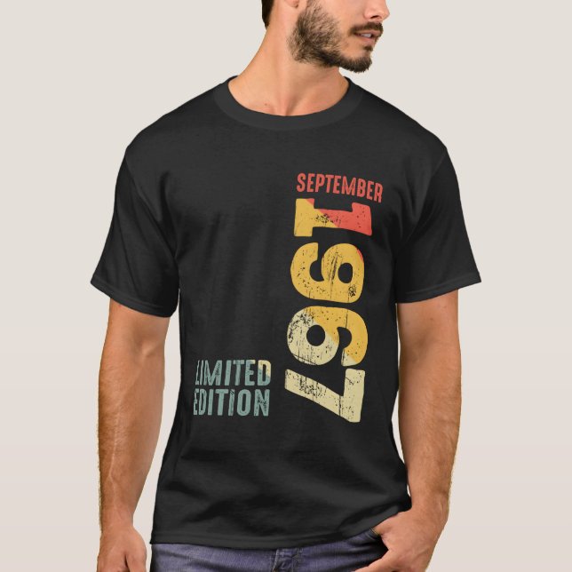 Camiseta Año 1967 Septiembre 1967 1967 Desde 1967 (Anverso)