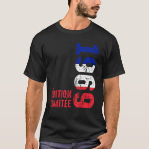 Camiseta Año 1969 Nacimiento francés 1969 Desde 1969 Ret