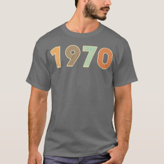 Camiseta Año 1970 Nacido en los 70 niño