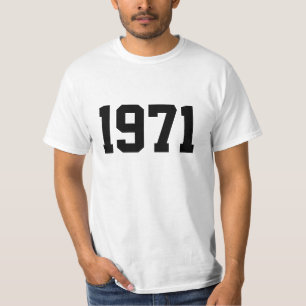 Camiseta Año 1971