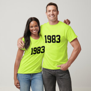 Camiseta Año 1983