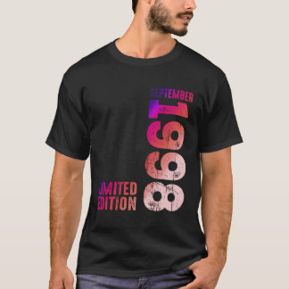 Camiseta Año 1998 Mes De Septiembre De 1998 Retro 1998 Vint