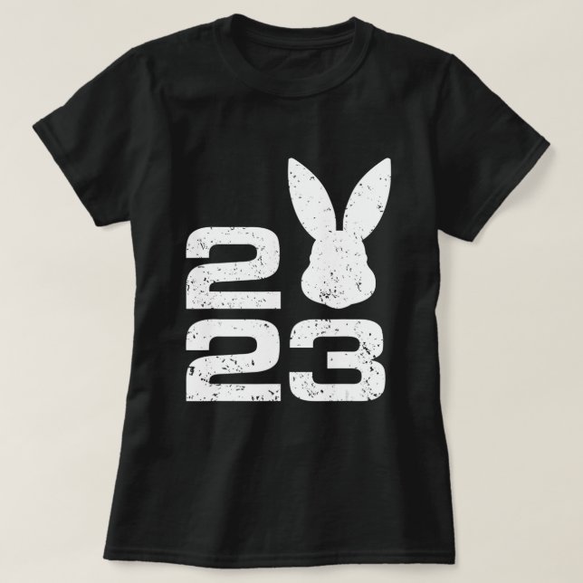 Camiseta Año 2023 Del Conejo Zodiaco Luna Nueva York (Diseño del anverso)