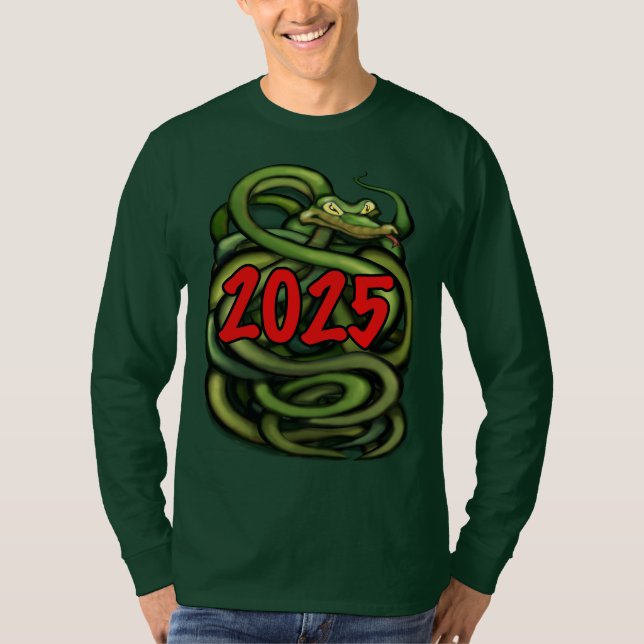 Camiseta Año 2025 de la Serpiente (Anverso)