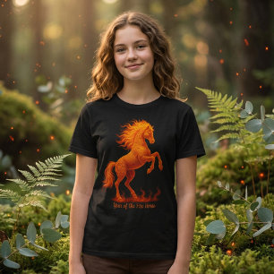 Camiseta Año 2026 del Caballo de Fuego del Zodiaco Chino