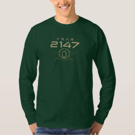 Camiseta Año 2147 Ciencia Ficción Cyberpunk Futurista