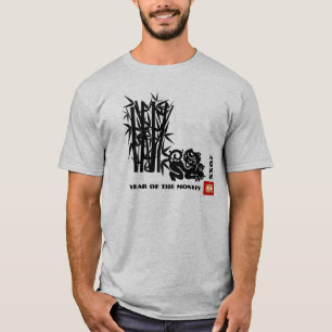 Camiseta Año chino del Personalizado de monos