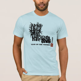 Camiseta Año chino del Personalizado de monos