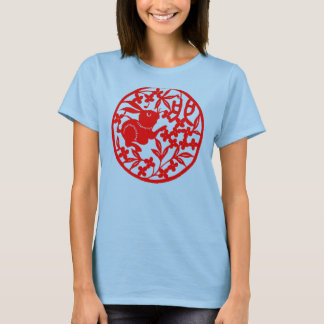 Camiseta Año chino del té de conejo