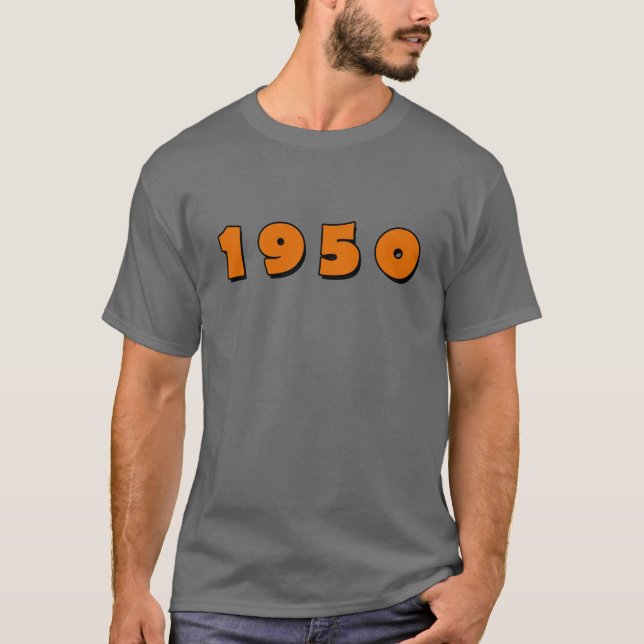 Camiseta Año cosecha 1950 (Anverso)