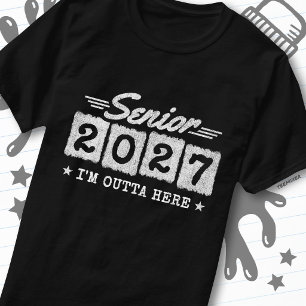 Camiseta Año de graduación de la promoción de 2027