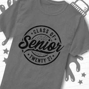 Camiseta Año de graduación Escuela Retro Clase superior de 