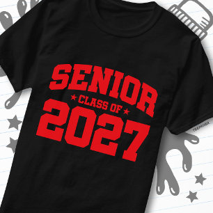Camiseta Año de graduación Escuela Secundaria Clase Superio