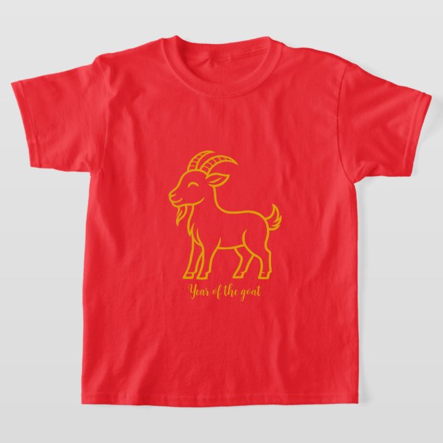 Camiseta Año de la cabra  (Distribución)