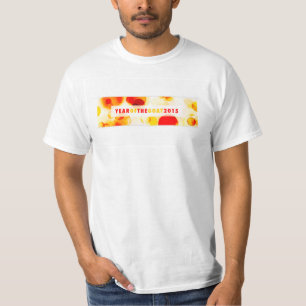 Camiseta año de la cabra 2015 (bokeh)