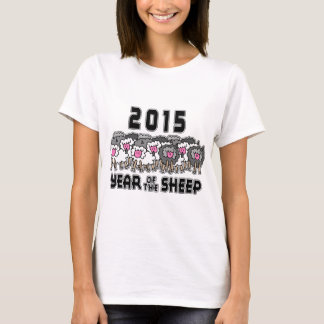 Camiseta Año de la cabra 2015 del espolón de las ovejas