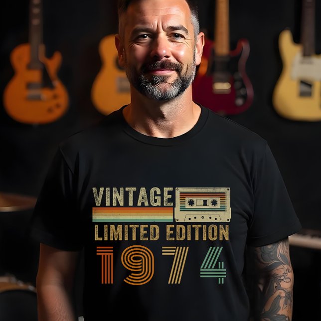 Camiseta Año de la cosecha personalizada Retro - Edición li (Limited Edition Throwback - Step back in time with this retro-inspired "Vintage Limited Edition" tee)