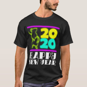 Camiseta Año de la Rata 2020 Año Nuevo chino Zodiaco