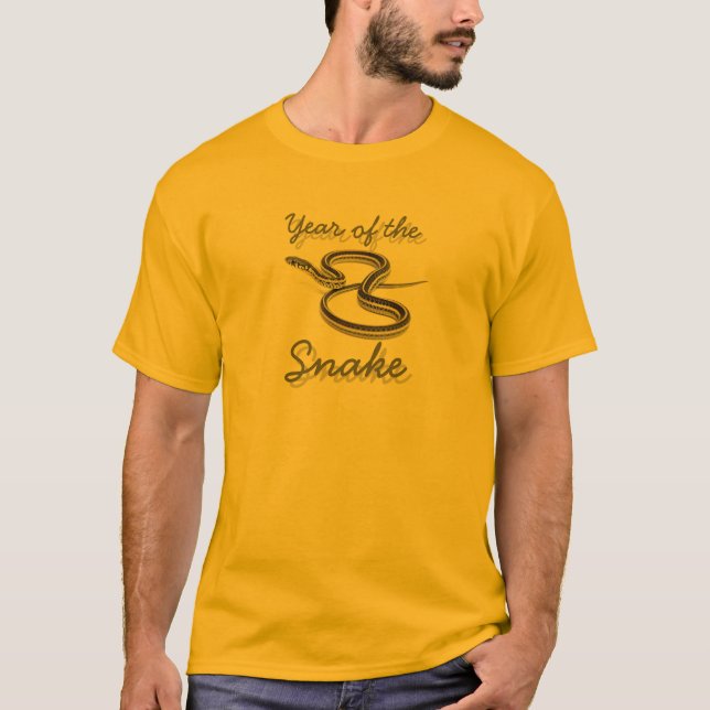 Camiseta Año de la serpiente (Anverso)