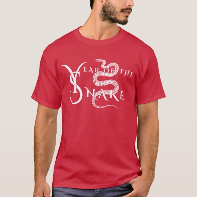 Camiseta Año de la serpiente (Anverso)
