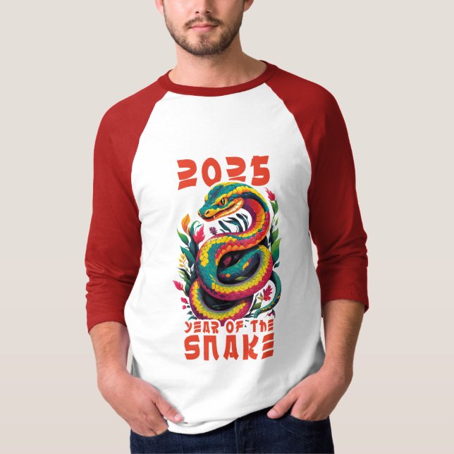 Camiseta Año De La Serpiente 2025 (Anverso)