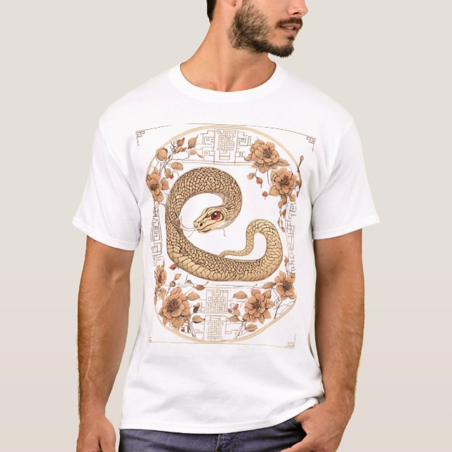 Camiseta Año de la serpiente 2025 (Anverso)