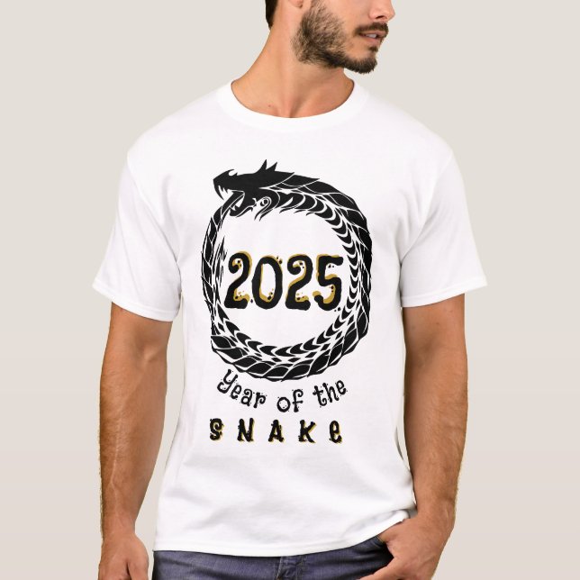 Camiseta Año de la serpiente 2025 (Anverso)