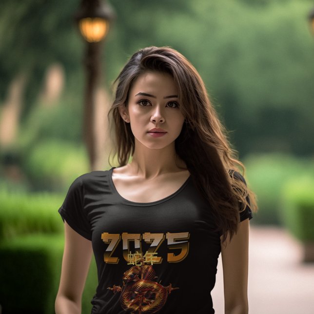 Camiseta Año De La Serpiente 2025 蛇 年 Zodiaco Chino (Subido por el creador)