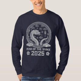 Camiseta Año de la Serpiente 2025 Año Nuevo Chino