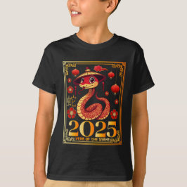 Camiseta Año De La Serpiente 2025 - Año Nuevo Lunar 2025