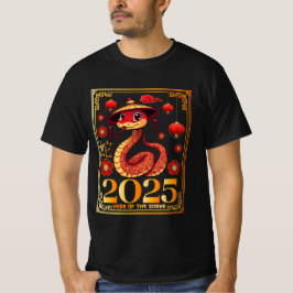Camiseta Año De La Serpiente 2025 - Año Nuevo Lunar 2025