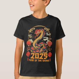 Camiseta Año De La Serpiente 2025 - Serpiente Zodiaca China