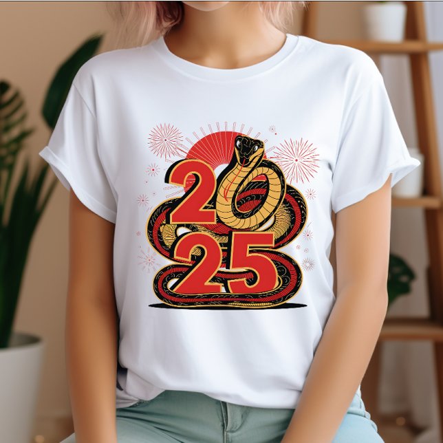 Camiseta Año De La Serpiente 2025 | Zodiaco chino 2025 (Subido por el creador)