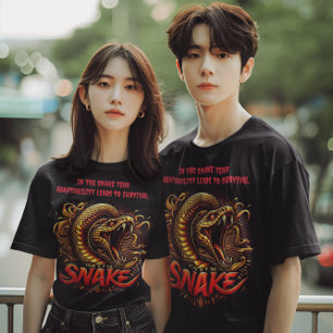 Camiseta Año de la serpiente: Año nuevo chino 2025
