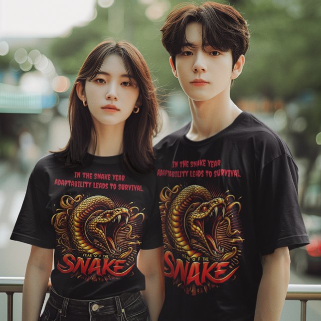 Camiseta Año de la serpiente: Año nuevo chino 2025 (Subido por el creador)