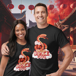 Camiseta Año de la serpiente Año Nuevo chino 2025