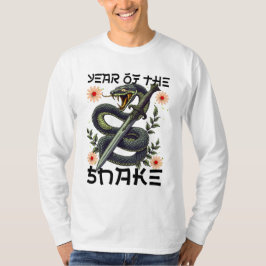 Camiseta Año de la Serpiente Año Nuevo Chino Zodiacal